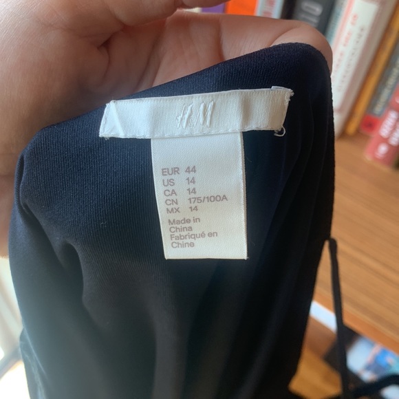 Navy midi dress - Picture 4 of 4